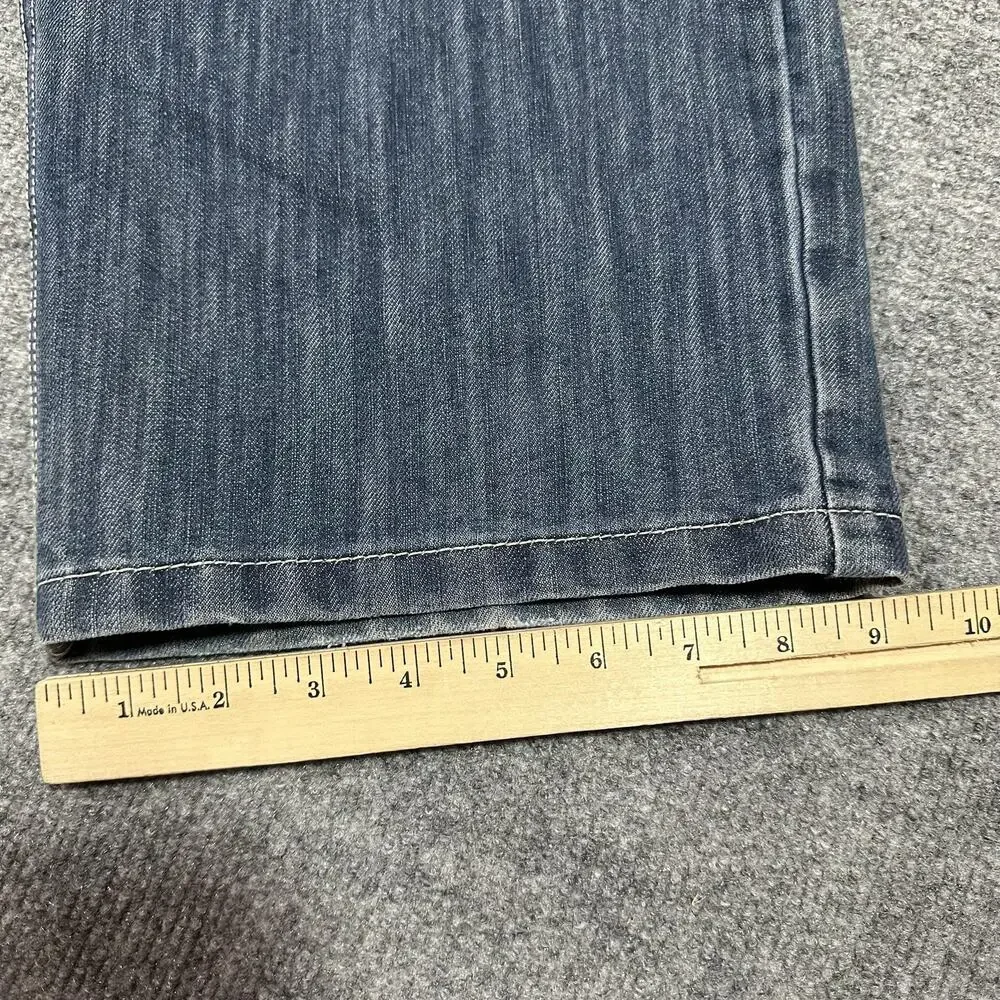 Southpole Wide Leg Jeans Mens 38 Blue Baggy Skate Relaxed Fit Denim Y2K VTG